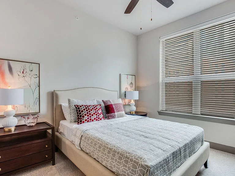 Spacious primary bedrooms