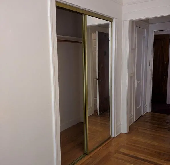 Large closet in the living area.