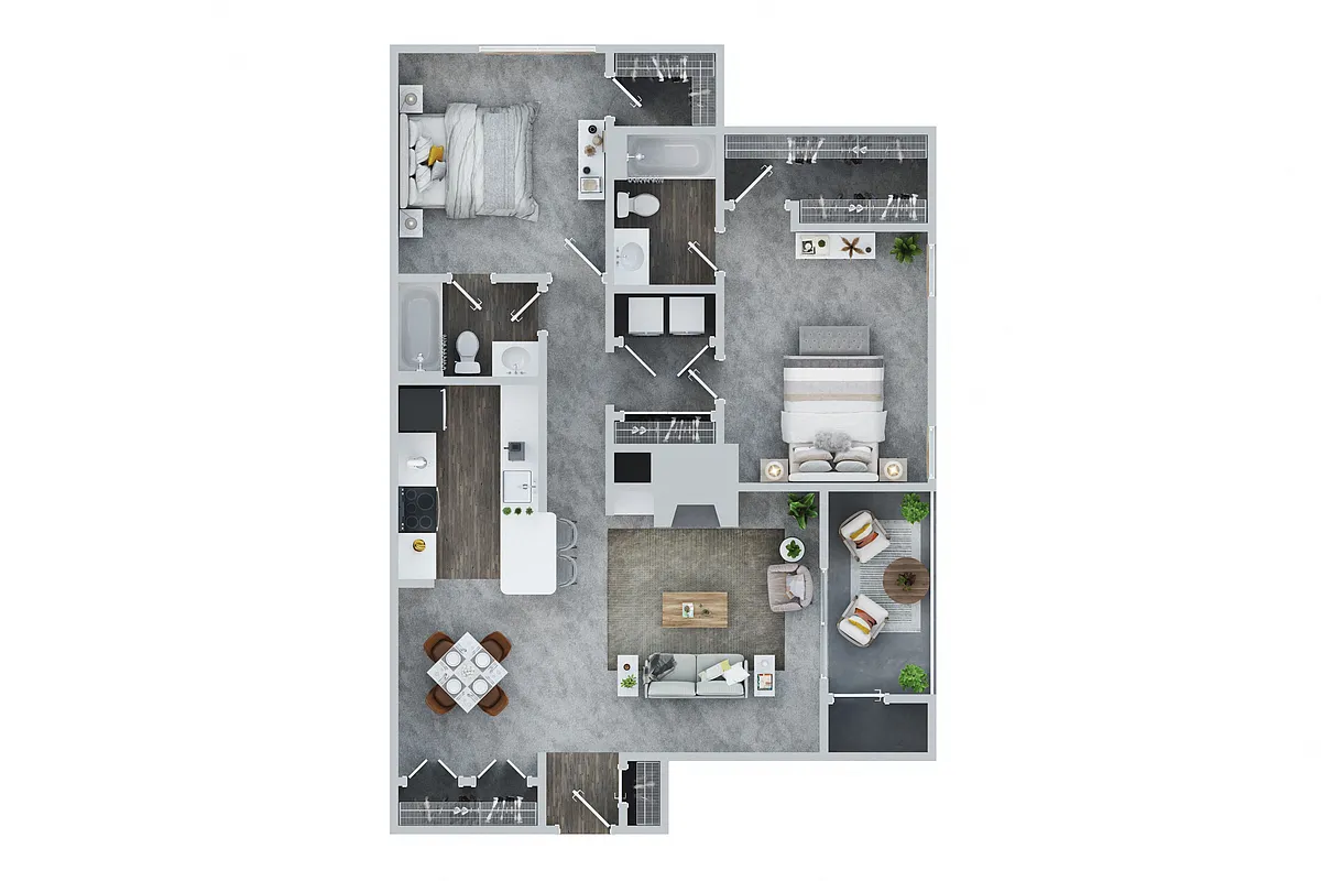 Floor plan Baldwin West