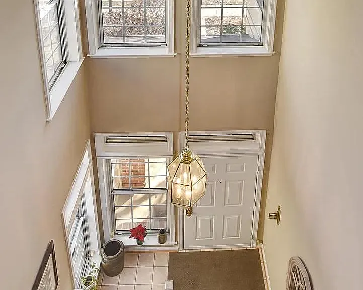 View of entrance from 1st floor
