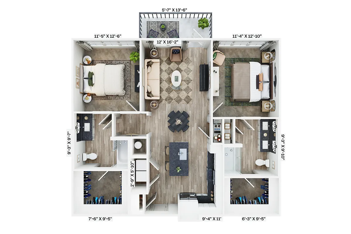 Floor plan B1
