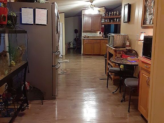 Kitchen view from the back d