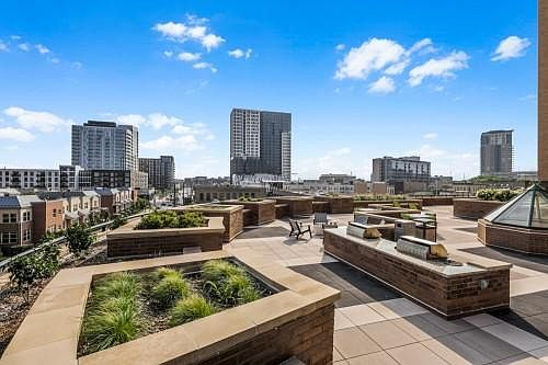 Walk out to newly renovated patio (fourth floor)