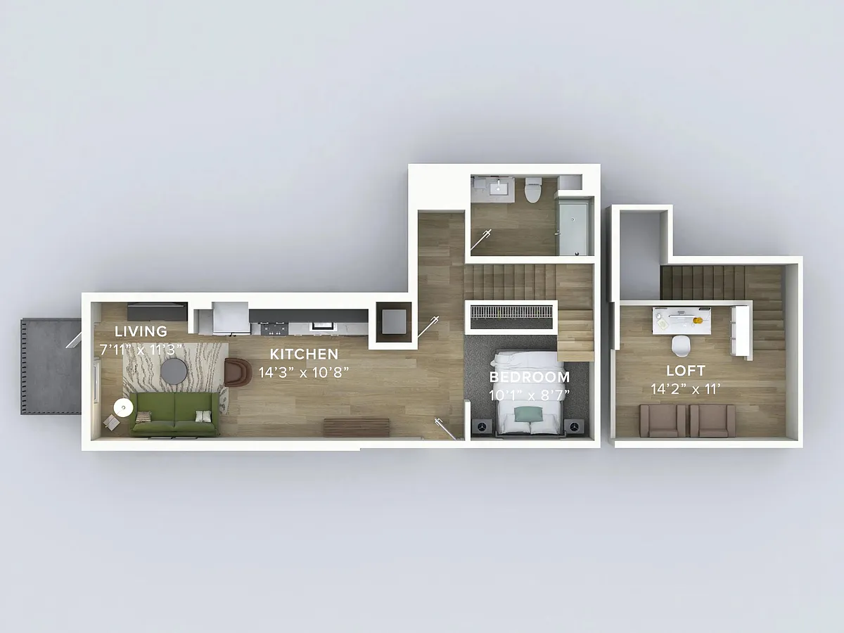Floor plan A08L