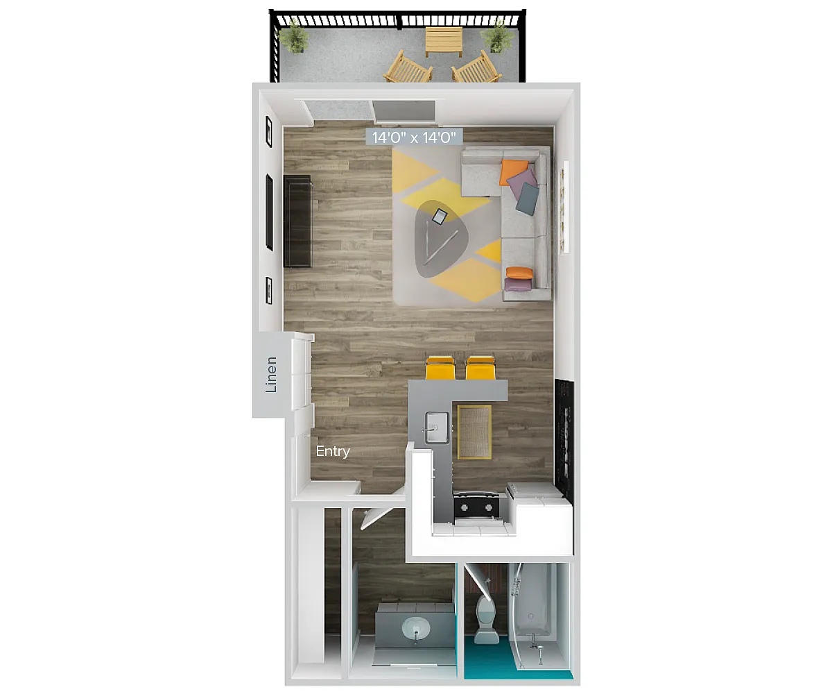 Floor plan S1-406-2