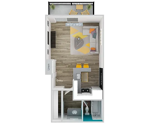 Floor plan S1-406-2