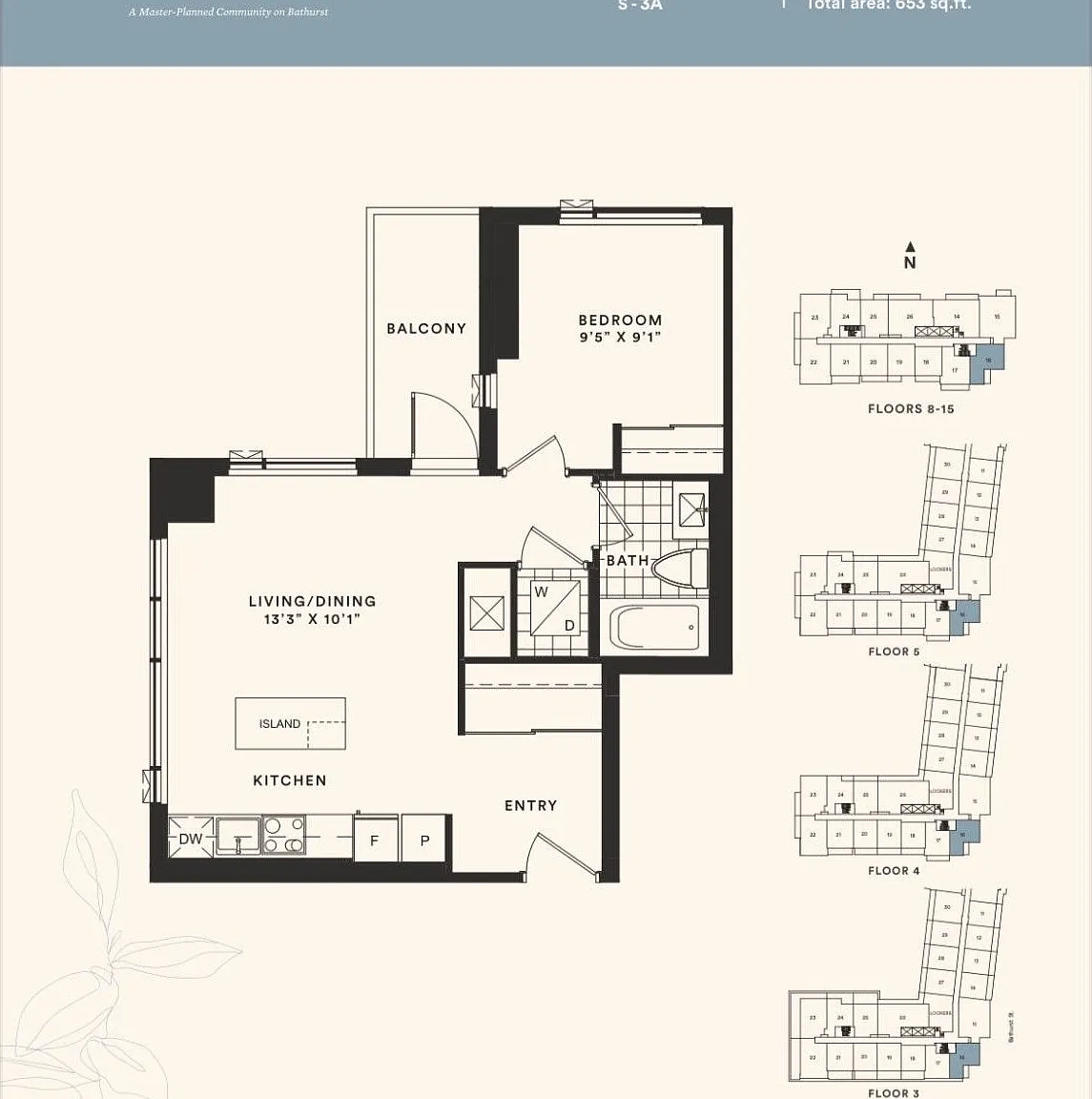 1 bed, $2,450 — Photo 2