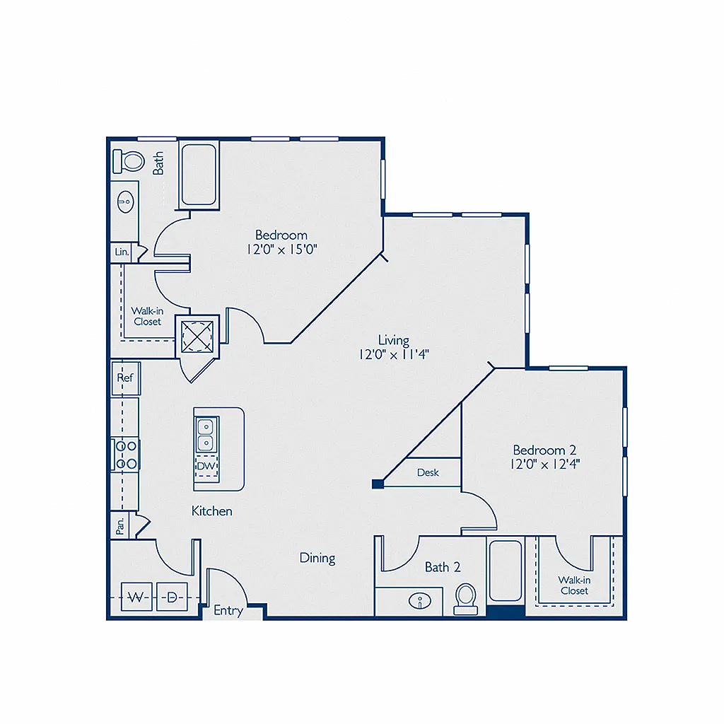 Floor plan B2D