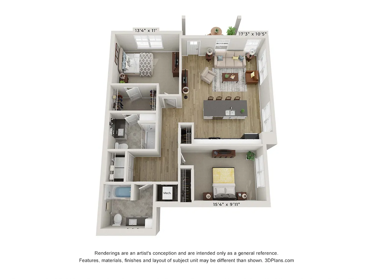 Floor plan Filmore