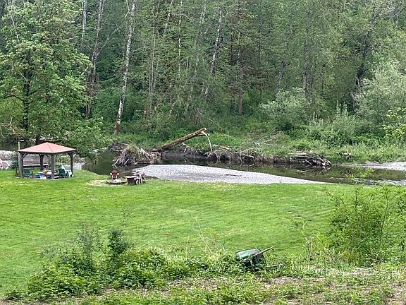 View from deck and great room and master bedroom.
