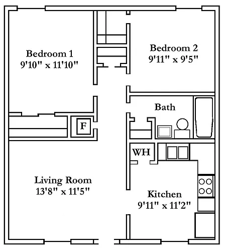Floor plan Floorplan XX1