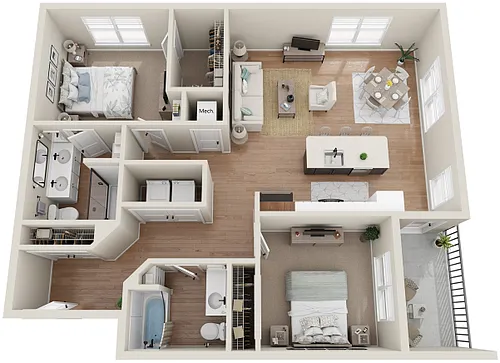 Floor plan Greyhound