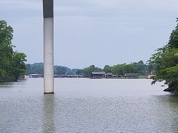 LOOKING OUT TO FOX RD MARINA