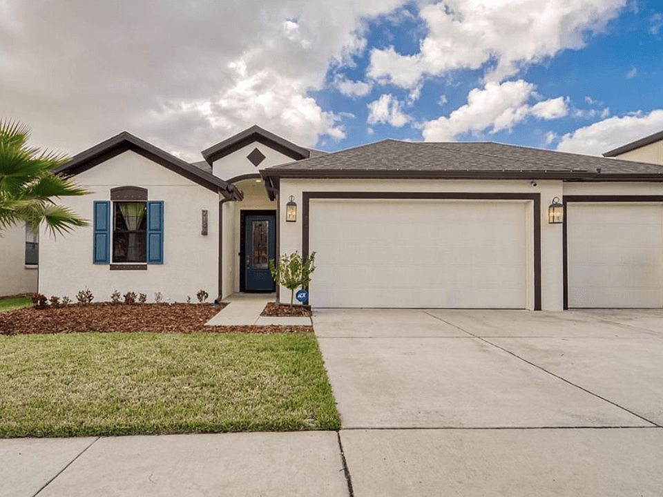Sweetwater 3-car French country elevation new home plan by William Ryan Homes Tampa