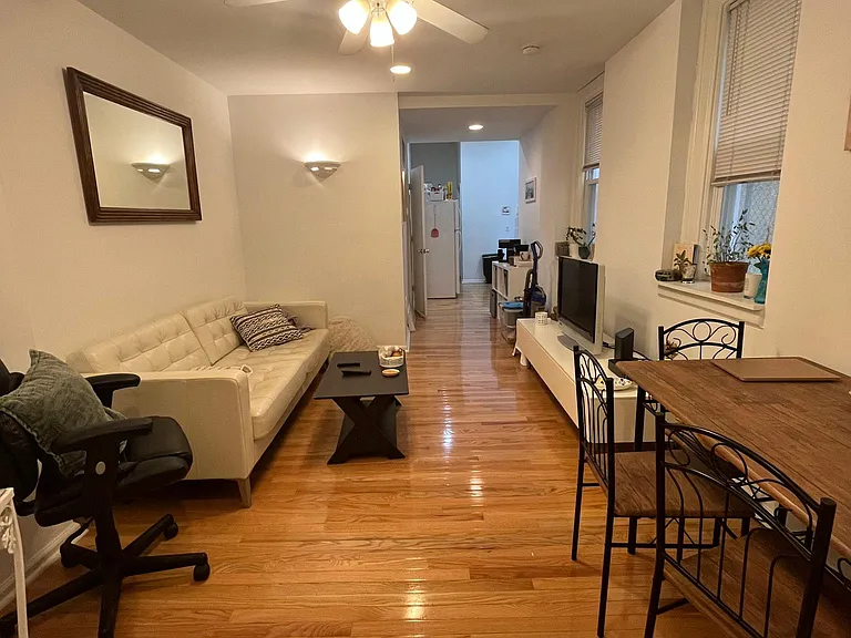 Living room view to front of unit