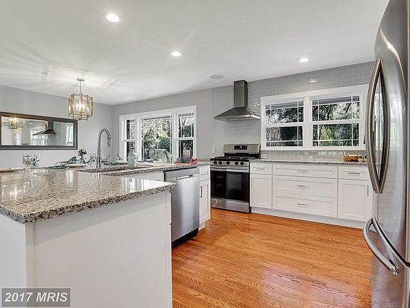 Large, Open Kitchen With Granite Counters