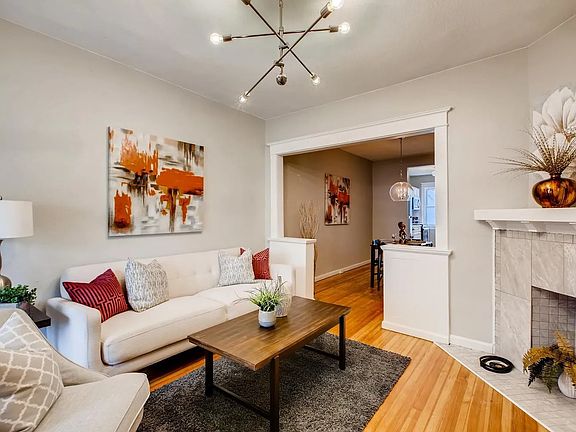 Older Photo, new flooring and light fixtures added.