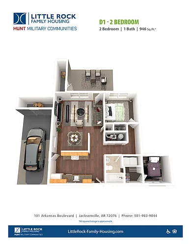 Floor plan D1