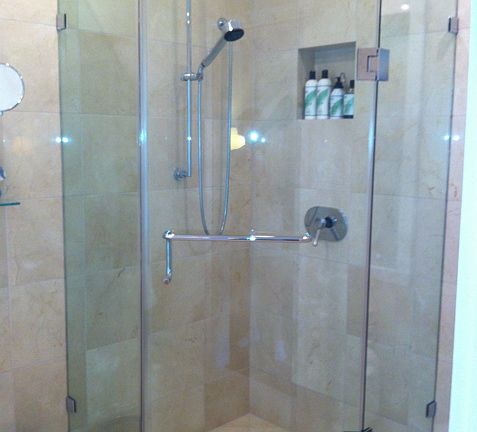 Master bath shower