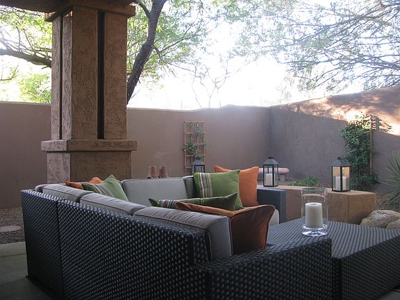 back Yard covered patio