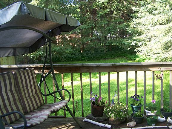 Rear deck