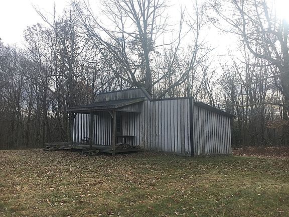 Cabin in winter, on 12 acres