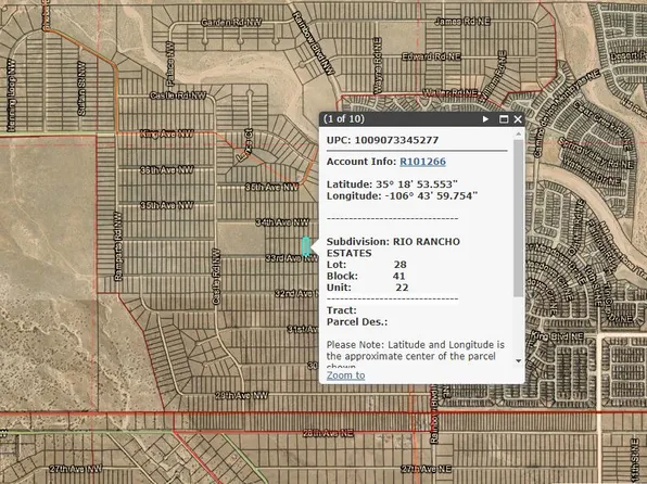 LOT 28 33rd Ave NW #22, Rio Rancho, NM 87144