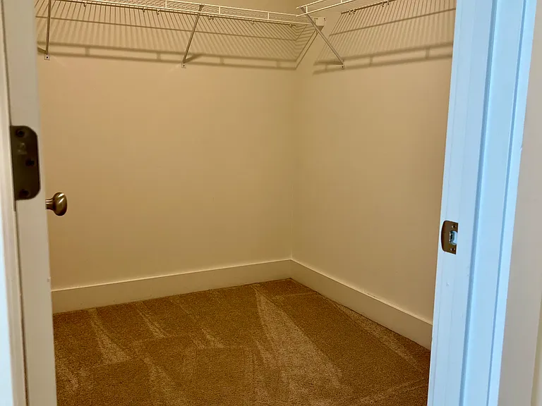 Large walk in closet is well lighted and very spacious