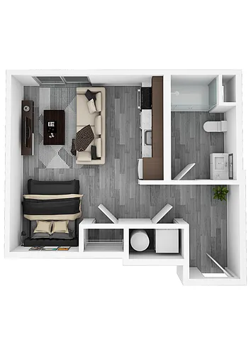 Floor plan Flats - S2