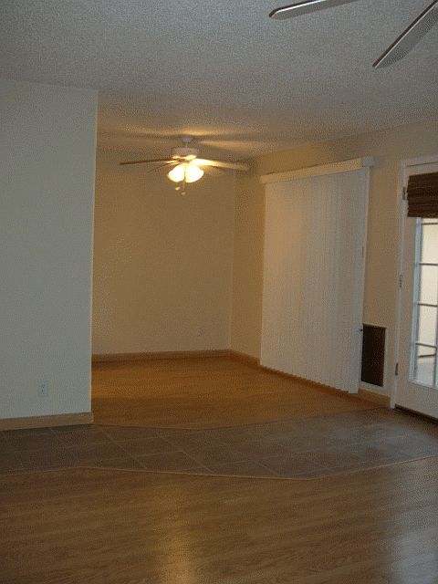 View to dining room from living room
