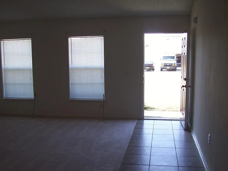 Looking out Front Door