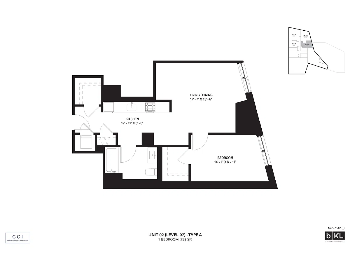 Floor plan Tier 02 - Penthouse