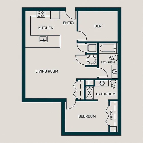 Floor plan The Garden