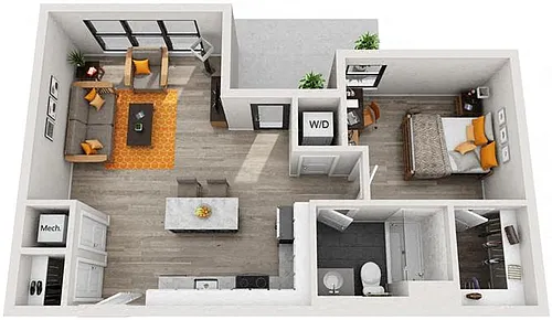 Floor plan Barclay
