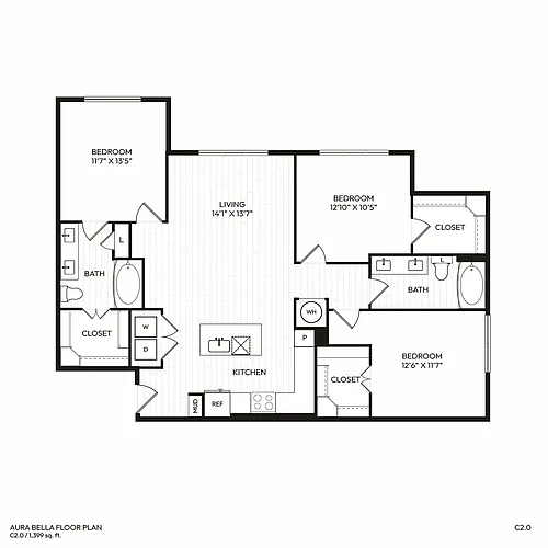 Floor plan C2