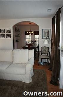 Living room looking into dinning room