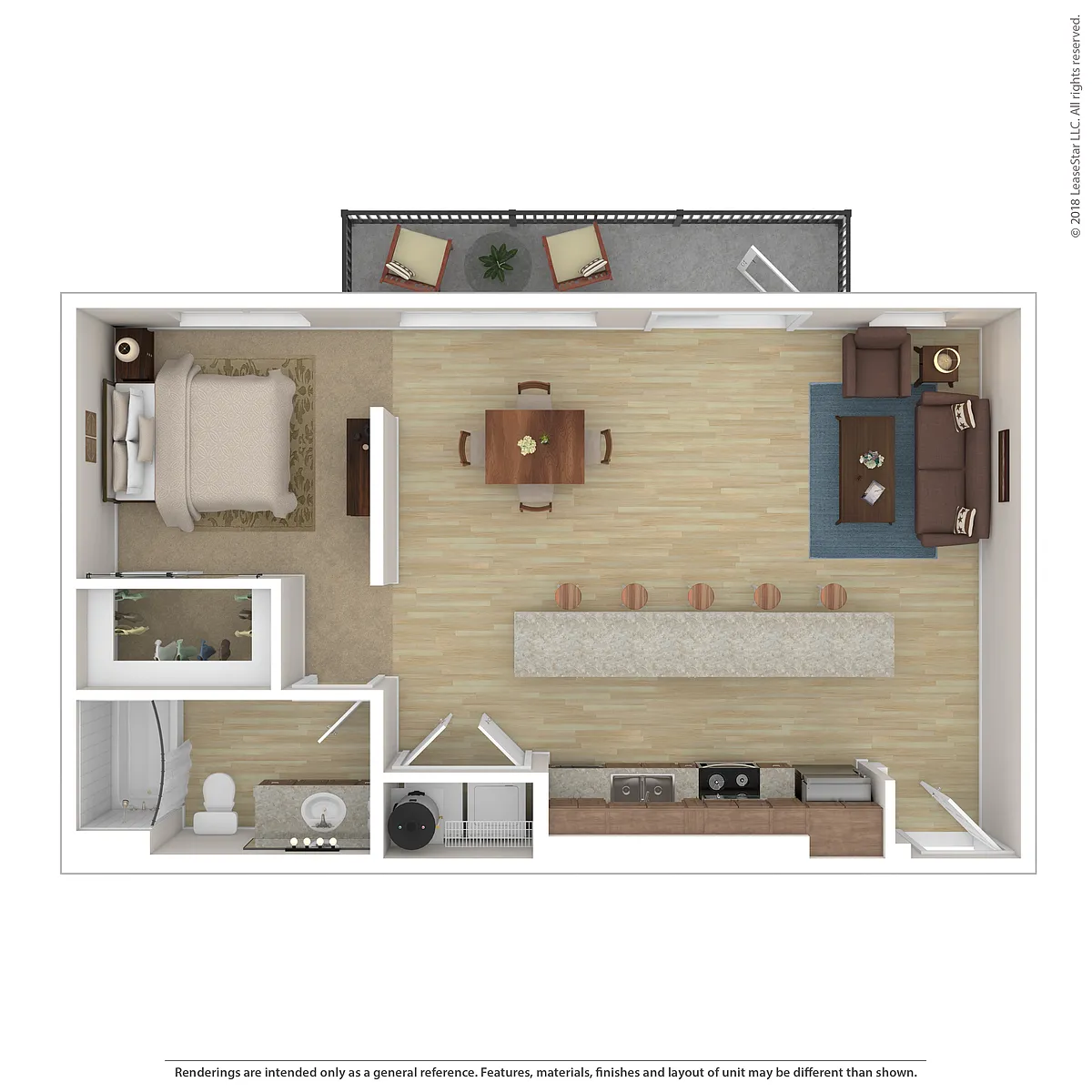 Floor plan The Martel - A3