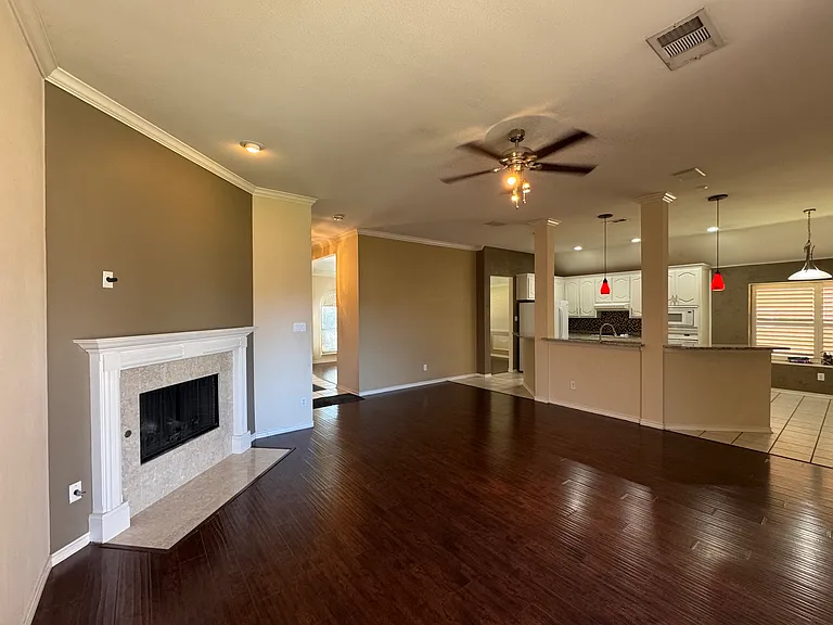 Open Kitchen and Family Room