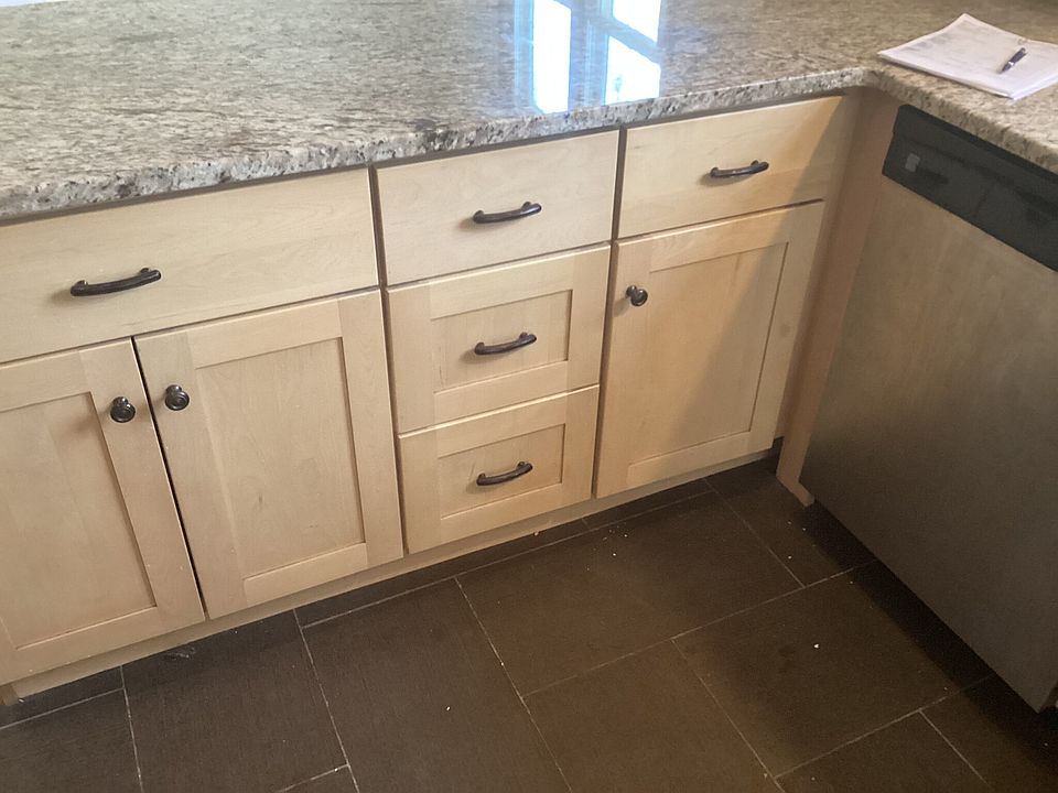Beautiful new cabinets with granite counter top