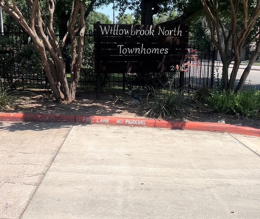 FRONT OF COMPLEX