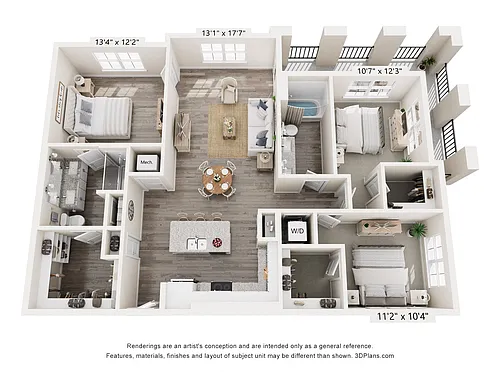 Floor plan C1
