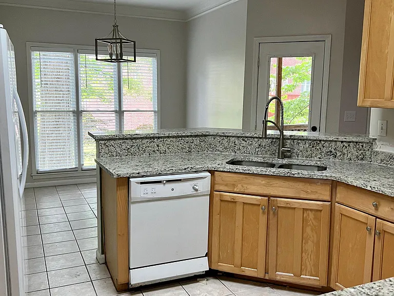 Eat in Kitchen with granite countertops