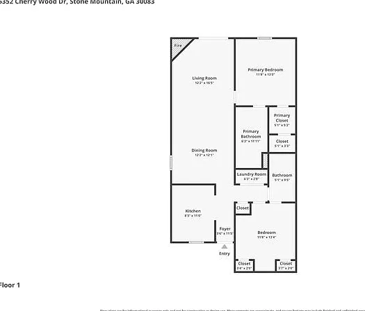 2 bed, 2.0 bath, 1097 sqft, $1,545 — Photo 2