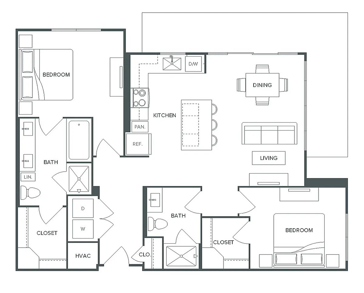 Floor plan B3