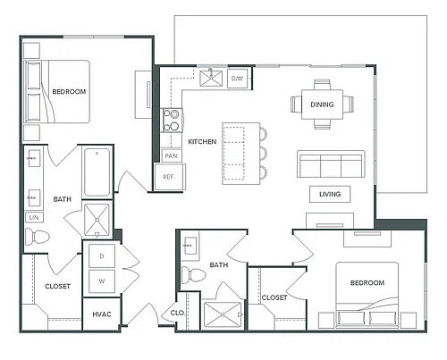 Floor plan B3