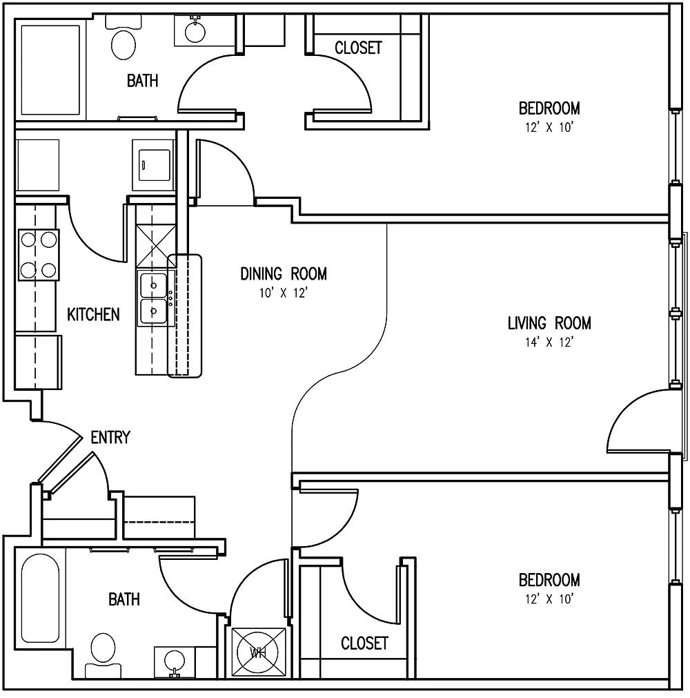 Floor plan C1p