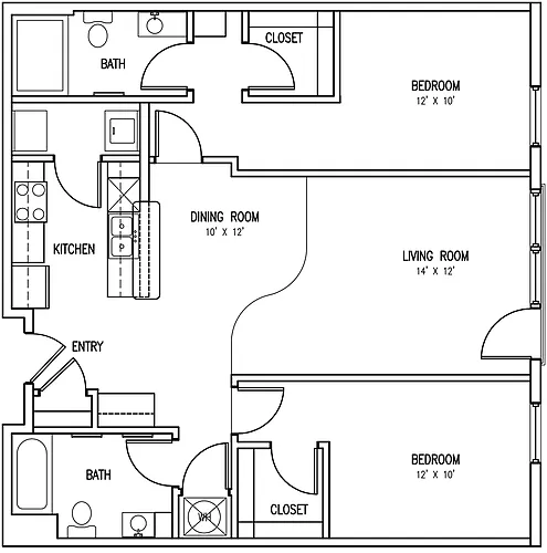 Floor plan C1p