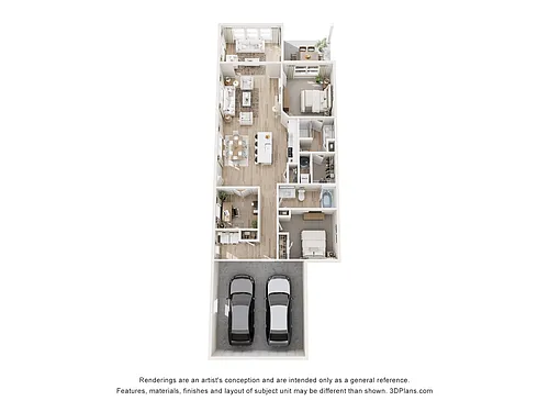 Floor plan Dartmouth w/ Sunroom