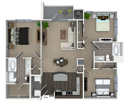 Floor plan C2A