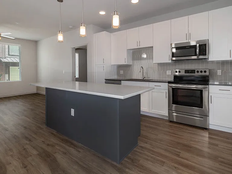 Kitchen with Stainless Steel Appliances
